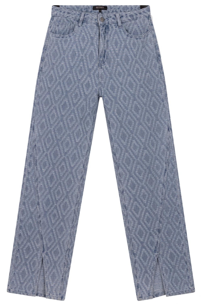 WOVEN STRAIGHT PANTS SELMA R2503179680 204 BLUE DENIM